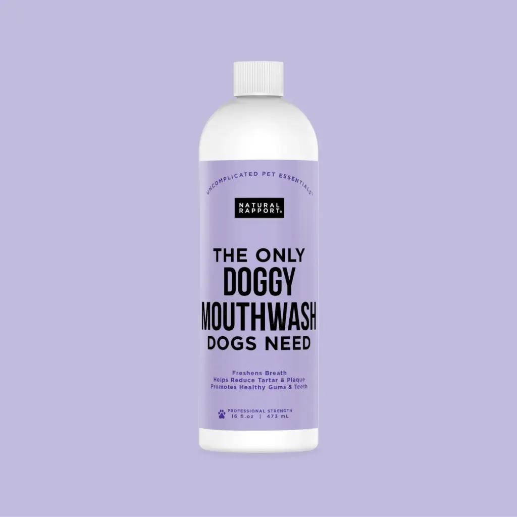 The Only Doggy Mouthwash Dogs Need