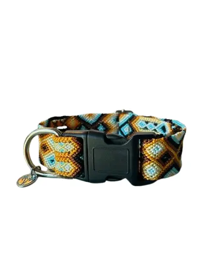 Dog Collar - Handmade Artisan Quick Release L-XL