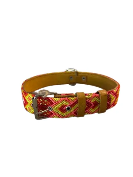 Dog Collar - Handmade Artisan Holbox XL