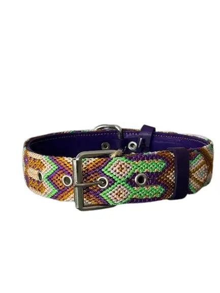 Dog Collar - Handmade Artisan Holbox L