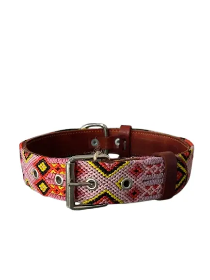 Dog Collar - Handmade Artisan Holbox L