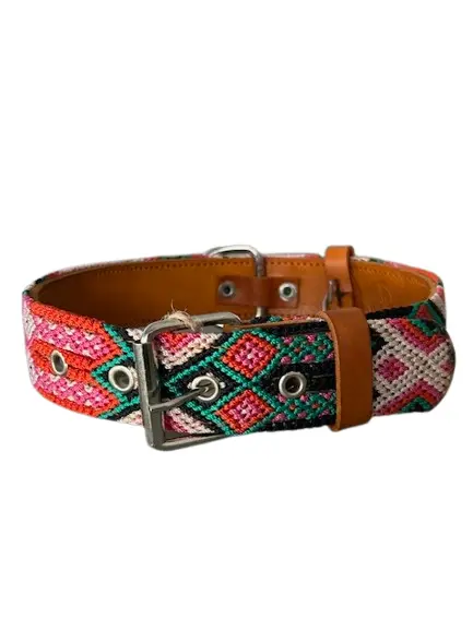 Dog Collar - Handmade Artisan Holbox L