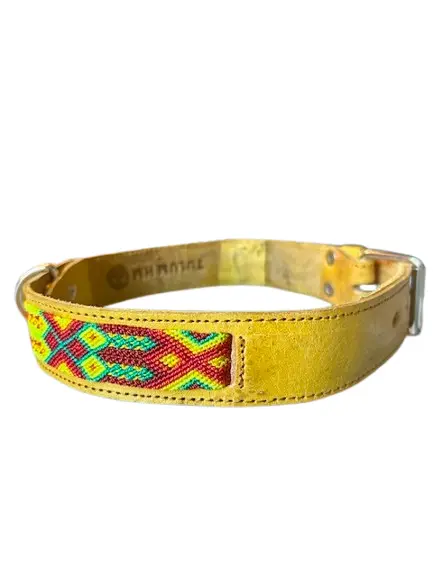 Dog Collar - Handmade Artisan Cabos XL