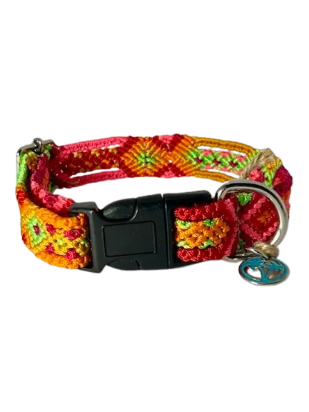 Dog Collar - Handmade Artisan Quick Release XS-S