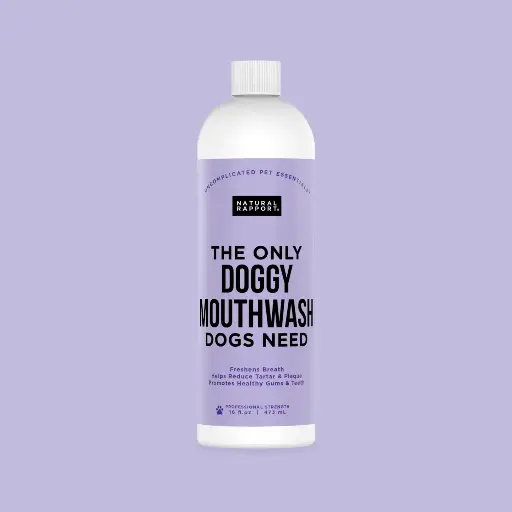 The Only Doggy Mouthwash Dogs Need