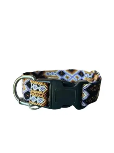 Dog Collar - Handmade Artisan Quick Release L-XL