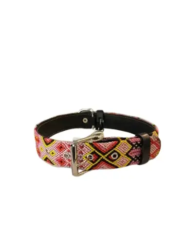 Dog Collar - Handmade Artisan Holbox XL