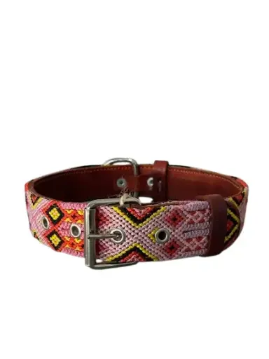 Dog Collar - Handmade Artisan Holbox L