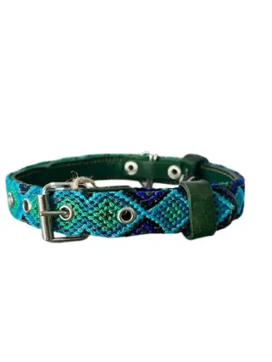 Dog Collar - Handmade Artisan Holbox M 