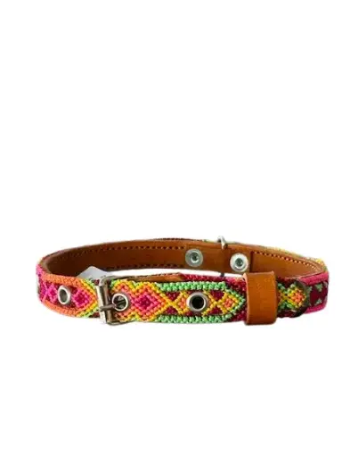 Dog Collar - Handmade Artisan Holbox S