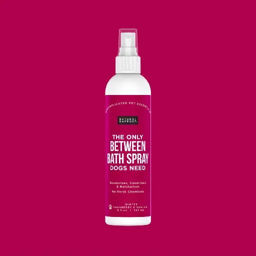 The Only Between Bath Spray Dogs Need - Cranberry & Vanilla
