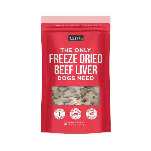 The Only Freeze Dried Beef Liver Dogs Need