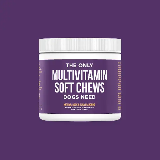 The Only Multivitamin Soft Chews Dogs Need